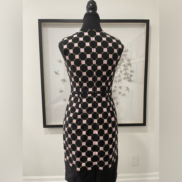 Ann Taylor Mixed Dot Sheath Dress - Size 0P Petite - Picture 4 of 4